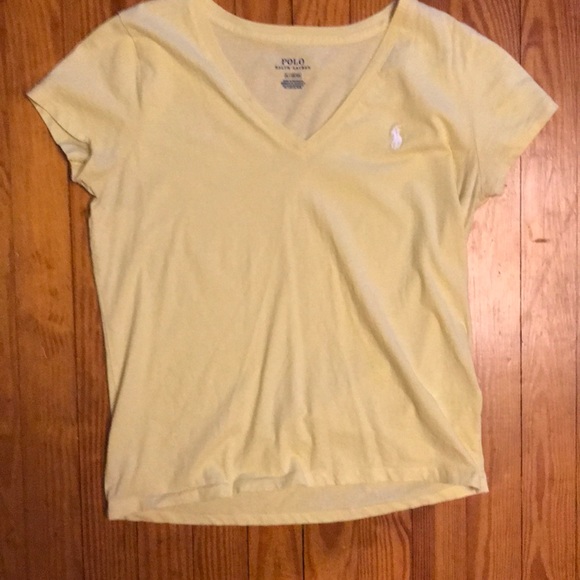 Women’s Pale Yellow Polo Shirt - Picture 1 of 3